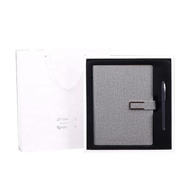 China Loose Leaf Notebook Office Gift Set Business Stationery Set with Pen Set Metal Closure for Office or Gift for sale