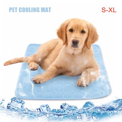 China Best Selling Dog Products Summer Dog Facilities Pet Cat Dog Cooling Bed Mat Pad for sale