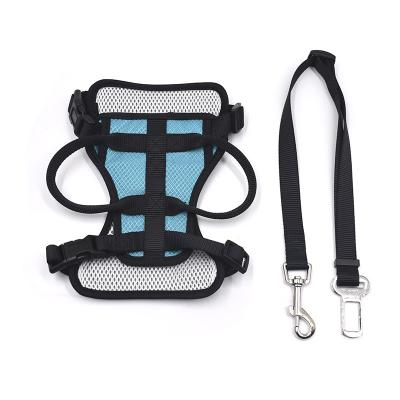 China Wholesale Sustainable Adjustable Soft Polyester Custom Pet Reflective Adjustable No Pull Dog Harness for sale