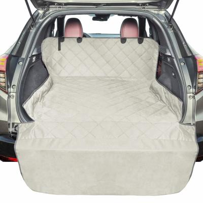 China Travel Dog Car Trunk Cargo Liner Protector Waterproof Mat with Sides Seat Covers SUV Dog Car Seat Cover Pet Beds and Accessories for sale