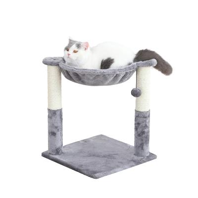 China Viable plush from Cat Tree Scratching Post Fancy during Cat Bed Hammock for sale