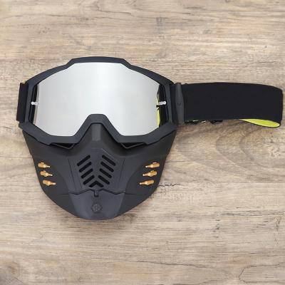 China Sports  Glasses Motorcycle riding glasses outdoor motorcycle off-road glasses motorcycle mask goggles tactical full face mask windproof color for sale