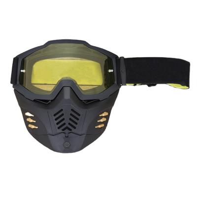 China Sports  Glasses Best quality face mask motocross goggles motocross sport glasses dirt bike goggles for sale