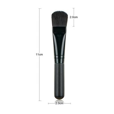 China Mini Facial Brush Synthetic Head Fan Brush Mini Skin Care Brush Synthetic Head Face Mask Beauty For Face Cosmetic Tool Mask Facial Brush for sale