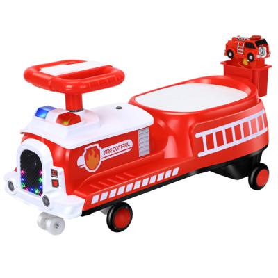 China Factory Directly 2 In 1 LED Mini Wheels Kids Swing Car With Light And Music Twist Car Swing Car For Kids for sale