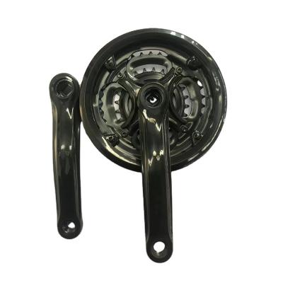 China Safety mtb wide narrow crankset bicycle chainrings 175mm crank hollow square crank and cogwheel for sale