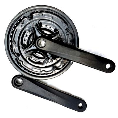 China Custom Machining Safety CNC Duty Bicycle Crank And Cogwheel MTB Crankset 34 36 38T Bike Bicycle Crank 32 for sale