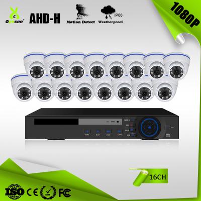 China 1pcs OKAHD1080-B16 1080P 16CH hd cctv system with 1080P low illumination CMOS camera for sale