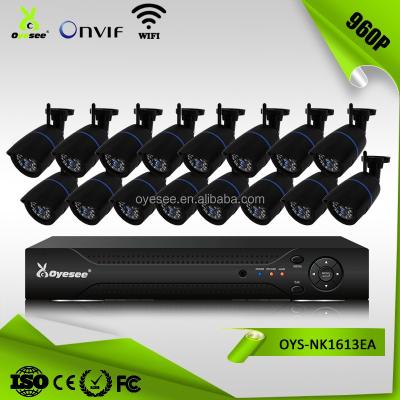 China OYS-NK1613EA 16CH 960P 1.3 Megapixel 24pcs IR LEDs 20m IR Range Outdoor Wireless Home Security Cameras Systems OYS-NK1613EA for sale