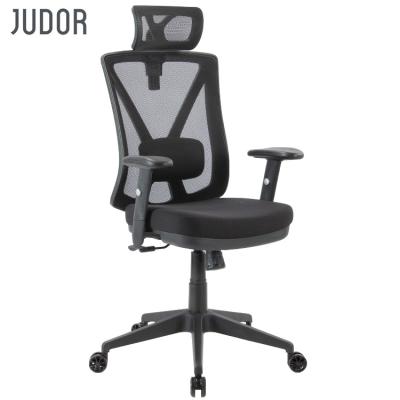 China (Size) Judor Commercial Manager Ergonomic Executive Chairs Adjustable Mesh Office Chair Lumbar Support Back Office Furniture Chairs for sale