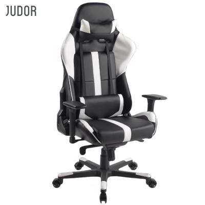 China (Size)Judor Adjustable Synthetic White Gaming Chair Use Packing Office Furniture Manager Chair Gaming for sale