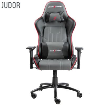 China Wholesales Executive Warm Gray Judor Chair PU Leather Gaming Chair Swivel Racing Reclining Chair Office Gaming Chair for sale