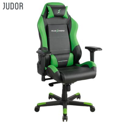 China Judor Executive Ergonomic PC Chair Gaming Chair Leather Wrapping Adjustable Computer Desk Chair for sale