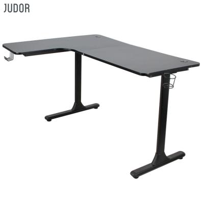 China Cheap Convertible Judor Gaming Desktop Computer PC Gaming Desk Racing Table Gaming Table for sale