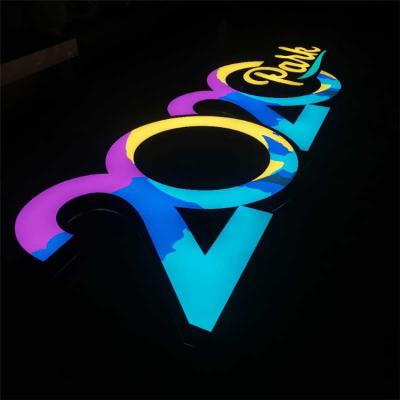 China Buildings Shop Led Sign Outdoor Illuminated Signage Front Lighted Led Logo 3D Led Channel Letter Signs for sale