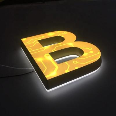 China Buildings LED Channel Letter Signs Led Backlit Letter Light Sign for sale