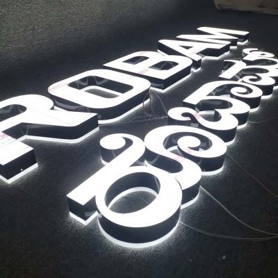 China Custom Factory Sign LED Channel Letter Flashing Advertising Signage for sale