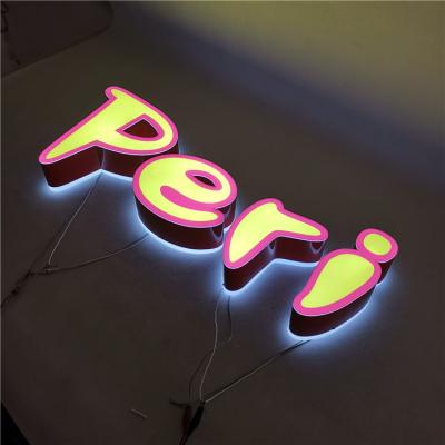 China Waterproof Custom Stores Outdoor Letter Sign Acrylic 3d Led Channel Letter For Store Sign for sale