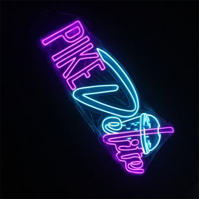 China 2022 Popular Attractive Buildings Bar Lounge Studios Flex Neon Signs LED Neon Light Sign for sale