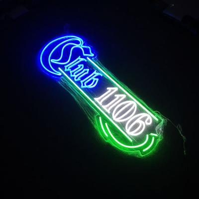 China Full Customized Neon Signs Lit Led Club Neon Light For Advertising Using Flex Neon for sale