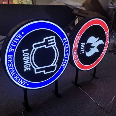 China Buildings Led Bright Single Frame Light Box Outdoor Advertising Light Box for sale