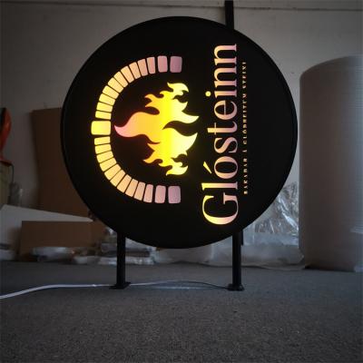 China Shops Store Front Letters Led Electric Light Box Sign Board Wall Mount Advertising Display for sale