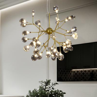 China 54 Lamp Firefly Chandelier Modern Nordic Contemporary Lighting Firefly Chandelier Living Room Bedroom Dining Room Lighting Firefly Chandelier for sale