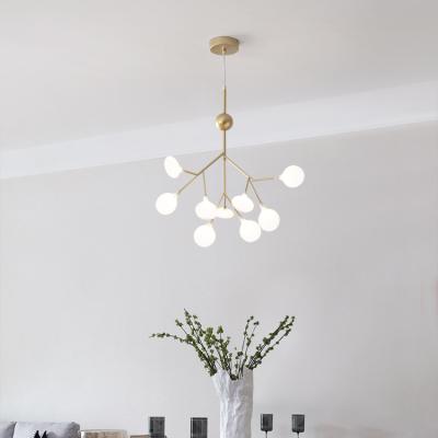 China Wholesale Nordic Contemporary 27 Lamp Fireflies Chandelier Hanging Kid Room Decorative Lighting Led Kitchen Chandeliers and Pendant Light for sale