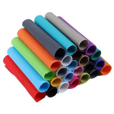 China Waterproof PP Yellow Nonwoven Fabric Spunbond Sack Roll Bags PP Woven Polypropylene Nonwoven Fabric for sale