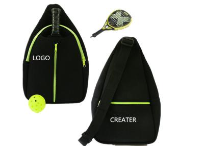 China Bolsa esportiva 100% neoprene, bolsa unissex para pickleball com 2 raquetes à venda