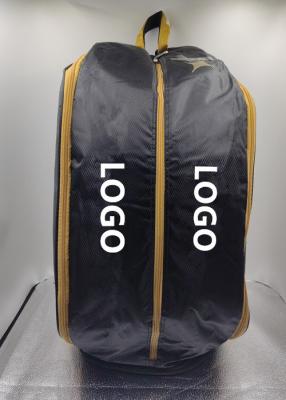 China Color de la mochila de la raqueta de tenis del poliéster modificado para requisitos particulares para las raquetas del almacenamiento en venta