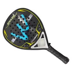 Chine Pro Carbon Fiber Power Lite Pop EVA mousse Paddle de plage Paddle de tennis Raquette de paddle 3K 12k 18k à vendre