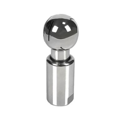 China food & Beverage Factory Sanitary Stainless Steel Threaded CIP Female Rotary Jet Cleaning Ball For Tank for sale