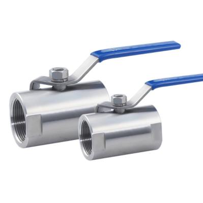 China 1PC Stainless Steel 201wide Ball Valve Female Thread Semi-steel Round Bar General Running Ball Valve for sale