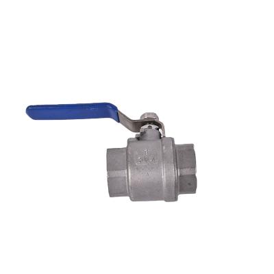 China General Type 2PC Light Duty Two Pieces RTS 201304 Stainless Steel Ball Valve for sale