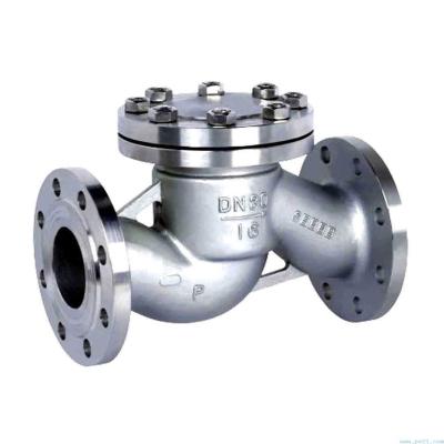 China H41W-16P General Stainless Steel 304 Water Meter Check Valve Flanged DN40 Check Valve Lift Check Valve for sale