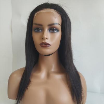 China Hair Density 150% 4x4 Lace Front Wig Straight Transparent Cuticle Aligned Hair Hd Full Lace Wig Straight Hair Glueless Wig for sale