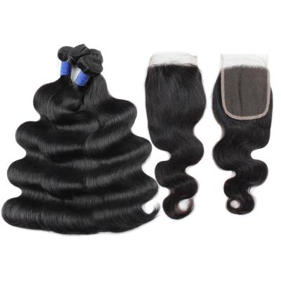 China 100% Virgin Mink Brazilian Virgin Human Hair Remy Hair Extension A Free Sample Bundles Raw Virgin Human Hair Bundles Brazilian Virgin Hair Bundles With Closure for sale