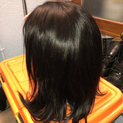 China High Quality Silky Straight Wave Hair T Part Lace Front Wig Deep 130 Front Wig Pre Plucked Curly 150 180 Density Cuticle Aligned Hair for sale