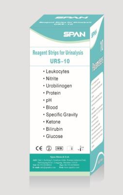 China Urinalysis Reagent Strip for sale