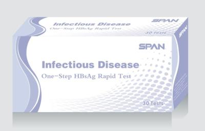 China One-step HBsAg Rapid Test Cassette(Serum/Plasma/Whole Blood) for sale