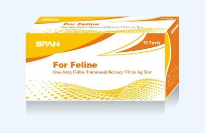 China One -Step Feline Immunodeficiency Virus Ab Rapid Test (FIV) - Cassette/Uncut Sheet for sale