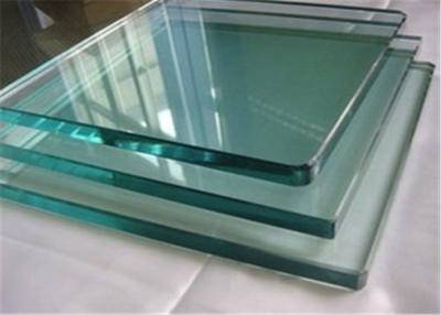 China 8mm Thickness Tempered Safety Glass / Toughened Glass Cut To Size Polished Edges for sale