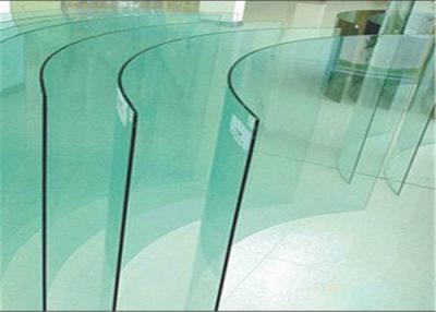 China Flat / Bent Tempered Safety Glass High Strength 10mm Toughened Glass For Curtain Wall for sale