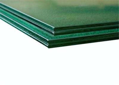 China Clear Tempered Laminated Glass , Flat / Curved PVB Interlayer Laminated Glass for sale