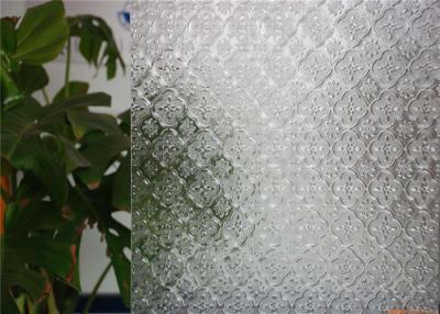 China Duidelijk Decoratief Gevormd Glas 3mm 4mm 5mm 6mm Dikteflora In reliëf gemaakt Glas Te koop