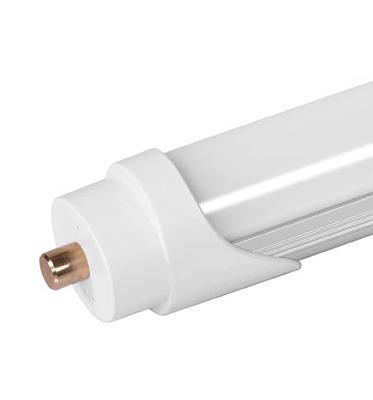 China AL+PC 2.4m led tube 36/40w 4400lm DLC5.0 T8 G13/Fa8/R17D optional for sale