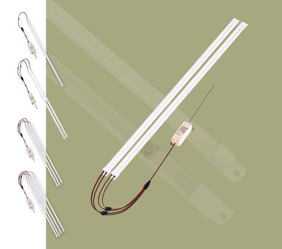 China Desktop NLC DLC Wireless Smart Control Led Strip Kit 4ft 36w Magnetic Linear LED Retrofit Kits for sale