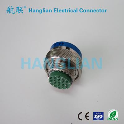 China MIL-DTL-38999-II Plug Contact Military Connector In Shells Back Wires Crimp Straight Plug With Fuse Fingers MS27484T14E19SN for sale