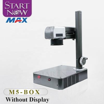 China Startnow max 20W Logo Printing M5-BOX Mini Fiber Laser Marking Engraving Automated Loading Machine for sale